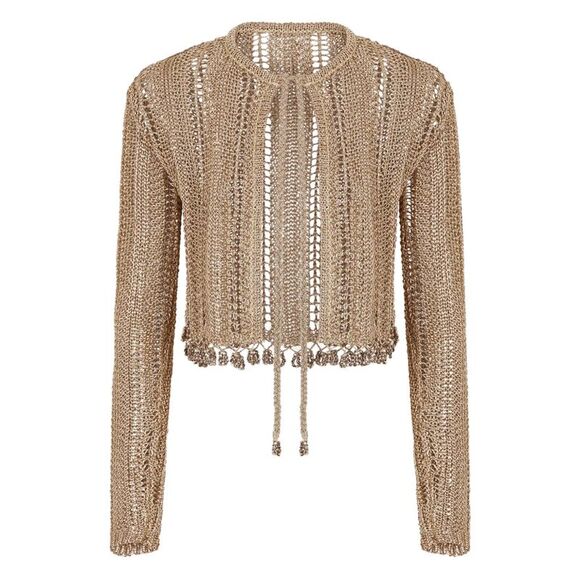 Rabanne Women Crochet Cardigan